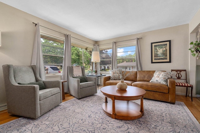 923 Par 4 Rd, Kalamazoo, MI 49008 - living area with wood finished floors and plenty of natural light
