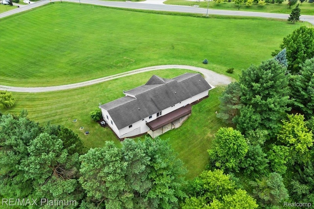 6893 Sanford Rd, Howell, MI 48855 - view from above of property