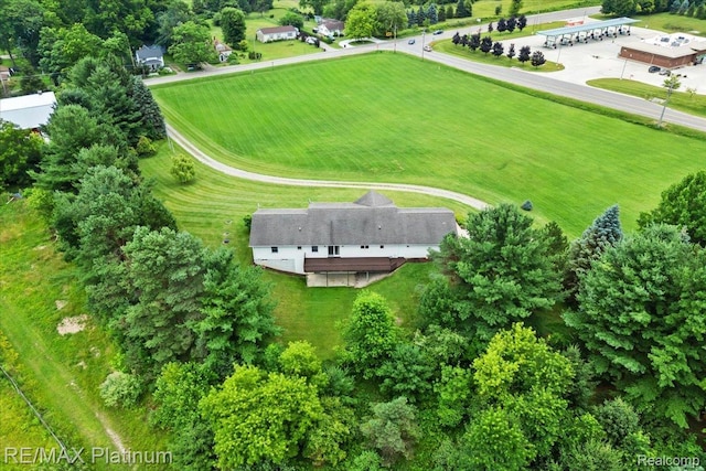 6893 Sanford Rd, Howell, MI 48855 - bird's eye view of a tree filled landscape