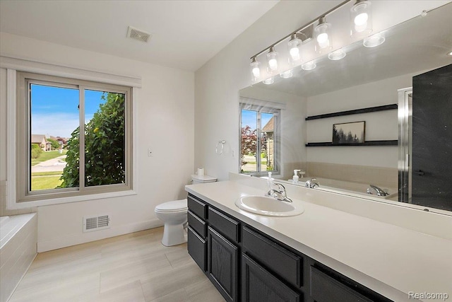 15924 Myrtle Dr, Macomb, MI 48042 - bathroom with a bath and vanity