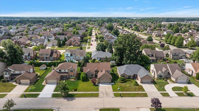 15924 Myrtle Dr, Macomb, MI 48042 - aerial view of residential area