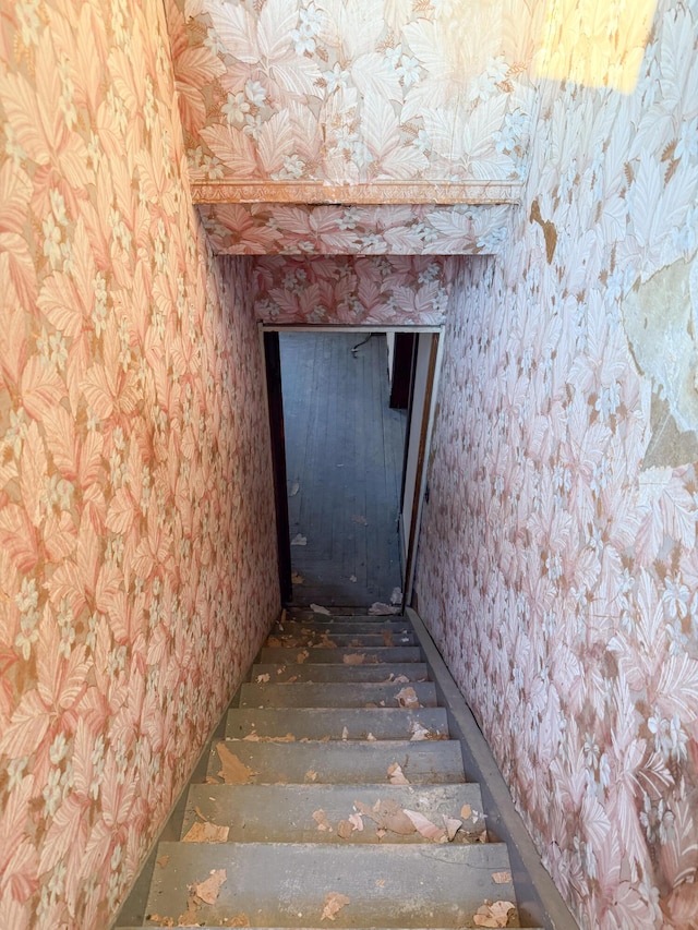 10677 Mason Dr, Grant, MI 49327 - view of stairway