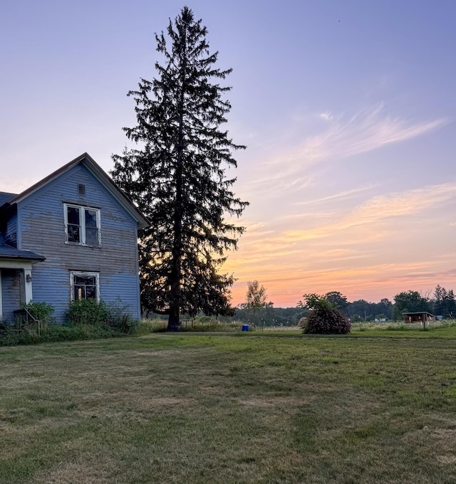 10677 Mason Dr, Grant, MI 49327 - view of green lawn