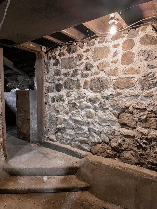 10677 Mason Dr, Grant, MI 49327 - basement view