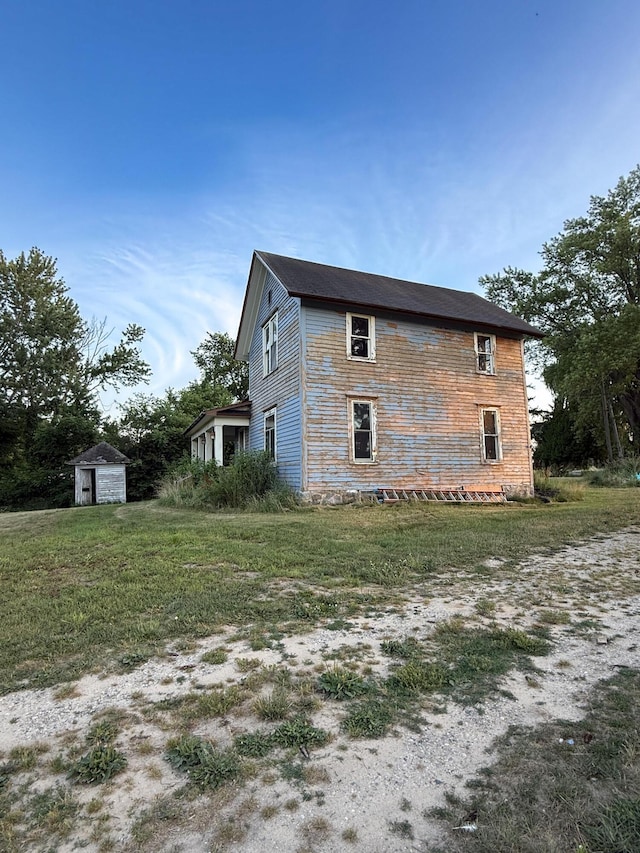 10677 Mason Dr, Grant, MI 49327 - view of property exterior featuring an outbuilding