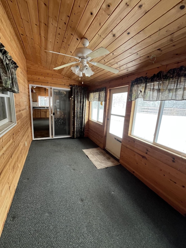 9279 S Forman Rd, Baldwin, MI 49304 - view of unfurnished sunroom