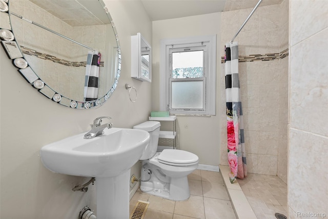 8460 Busko Ave, Utica, MI 48093 - full bathroom featuring a stall shower and tile patterned flooring