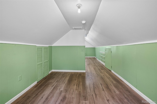 8460 Busko Ave, Utica, MI 48093 - bonus room featuring wood finished floors and vaulted ceiling
