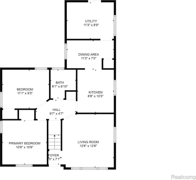 8460 Busko Ave, Utica, MI 48093 - view of floor plan / room layout