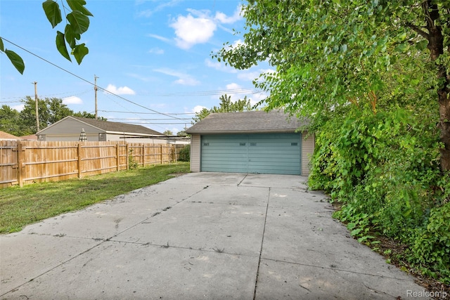 8460 Busko Ave, Utica, MI 48093 - view of detached garage