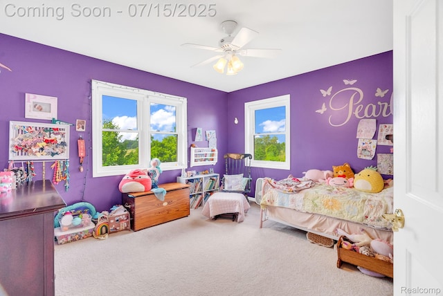 11656 Kings Colony, Grand Blanc, MI 48439 - bedroom featuring carpet floors and a ceiling fan