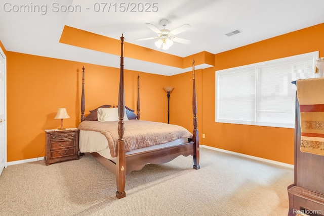 11656 Kings Colony, Grand Blanc, MI 48439 - carpeted bedroom with baseboards and ceiling fan