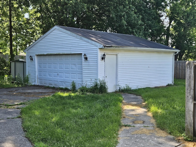 3521 Henderson Rd, Spring Arbor, MI 49283 - view of detached garage