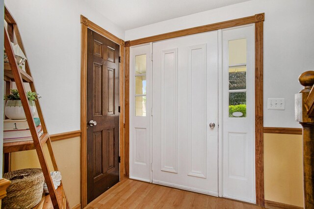 275 W State St, Coldwater, MI 49036 - foyer entrance featuring light wood-type flooring