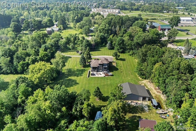 61353 W 8 Mile Rd, South Lyon, MI 48178 - aerial view of property's location