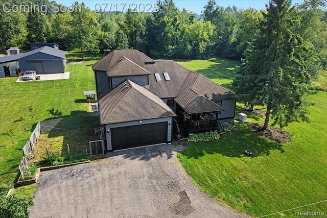61353 W 8 Mile Rd, South Lyon, MI 48178 - aerial view of property and surrounding area