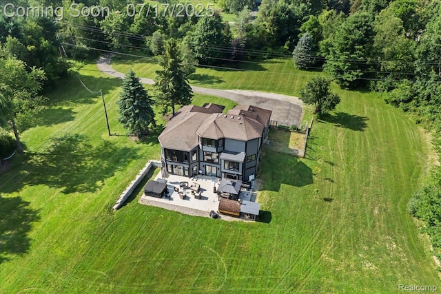 61353 W 8 Mile Rd, South Lyon, MI 48178 - view from above of property