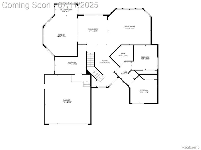 61353 W 8 Mile Rd, South Lyon, MI 48178 - view of home floor plan