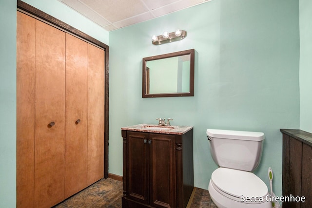 14180 168th Ave, Grand Haven, MI 49417 - bathroom with vanity and toilet