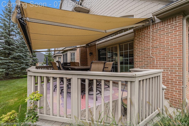 23331 Sawgrass Ct S, South Lyon, MI 48178 - view of wooden deck