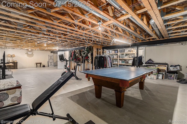 23331 Sawgrass Ct S, South Lyon, MI 48178 - playroom featuring concrete flooring