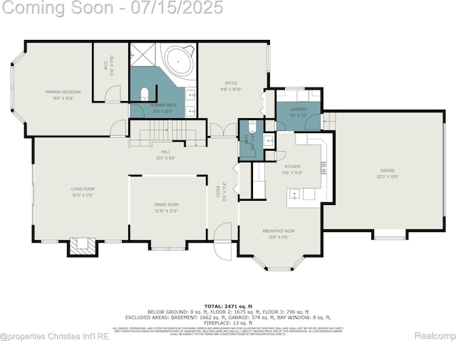 23331 Sawgrass Ct S, South Lyon, MI 48178 - view of property floor plan