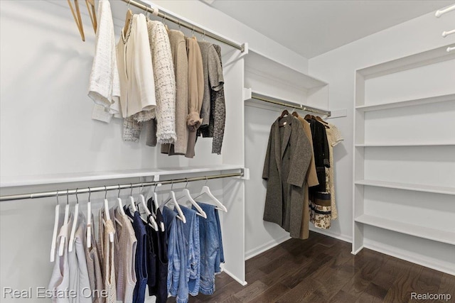 415 Evaline Dr, Troy, MI 48085 - walk in closet featuring wood finished floors