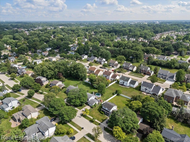 415 Evaline Dr, Troy, MI 48085 - aerial view of residential area