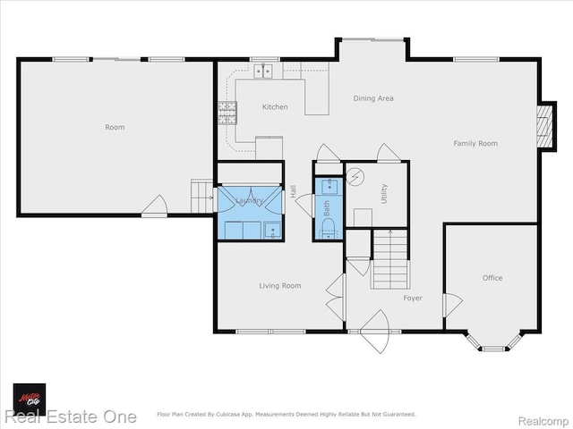 415 Evaline Dr, Troy, MI 48085 - view of home floor plan