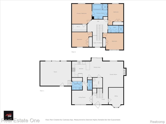 415 Evaline Dr, Troy, MI 48085 - view of property floor plan