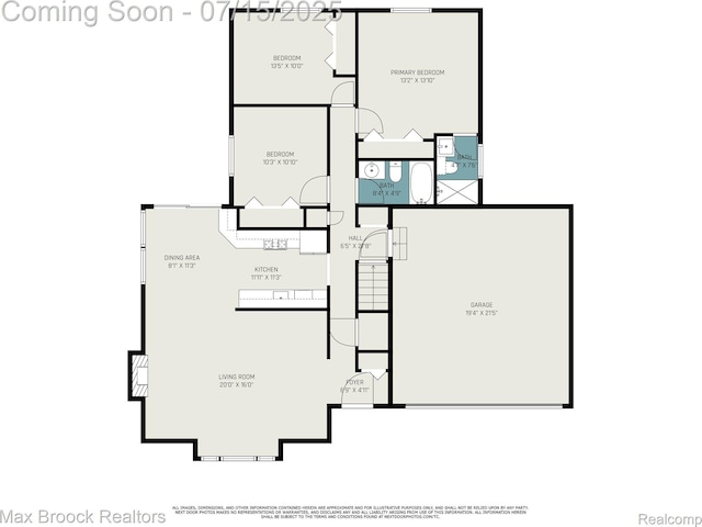 761 Stoney Dr, South Lyon, MI 48178 - view of floor plan / room layout