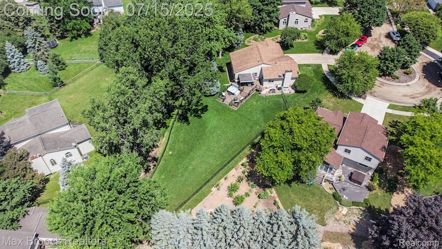 761 Stoney Dr, South Lyon, MI 48178 - view of property location with nearby suburban area
