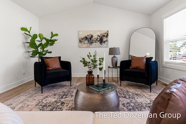 3171 Timberpine Ave, Holland, MI 49424 - living room with wood finished floors and lofted ceiling