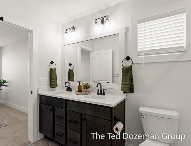 3171 Timberpine Ave, Holland, MI 49424 - full bathroom with double vanity and toilet