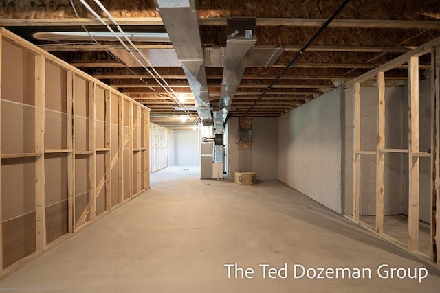 3171 Timberpine Ave, Holland, MI 49424 - unfinished basement with heating unit and electric panel