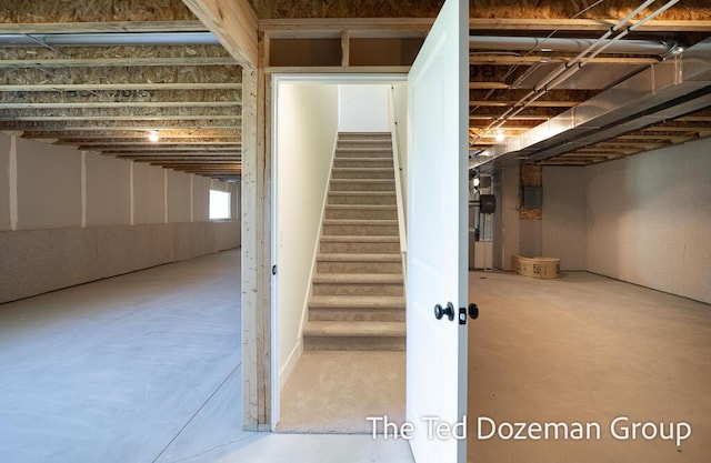 3171 Timberpine Ave, Holland, MI 49424 - below grade area with stairway