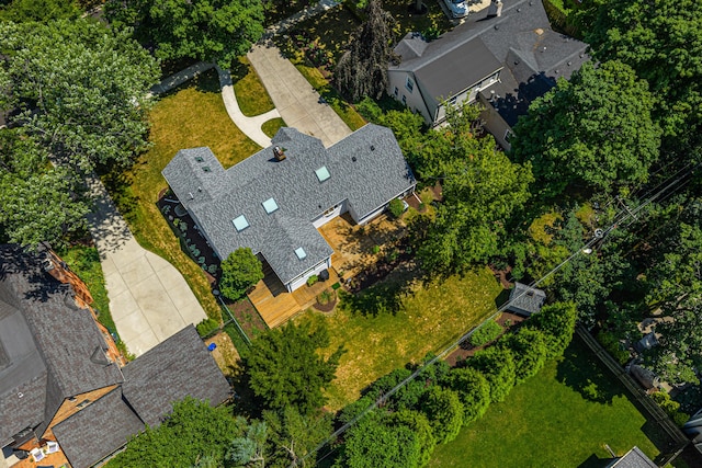 1618 Birmingham Blvd, Birmingham, MI 48009 - aerial view of property and surrounding area