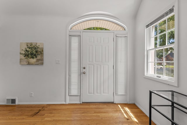 1618 Birmingham Blvd, Birmingham, MI 48009 - foyer with light wood-style floors and healthy amount of natural light