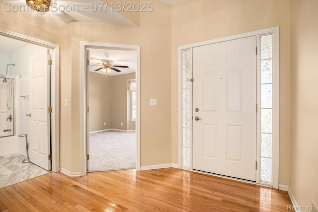 7031 Iris Ct Unit 3, Grand Blanc, MI 48439 - foyer with light wood-type flooring