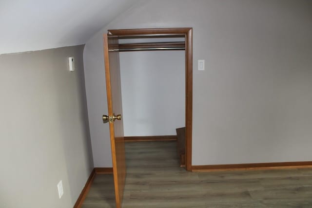 2906 Syracuse St, Dearborn, MI 48124 - bonus room featuring wood finished floors and lofted ceiling