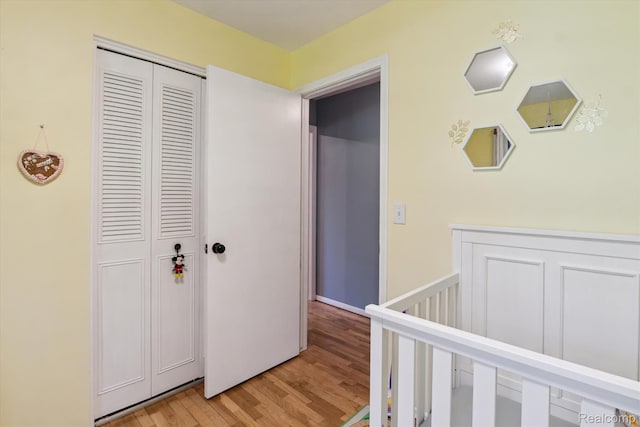 3439 N Mill Rd, Dryden, MI 48428 - corridor with light wood-style floors