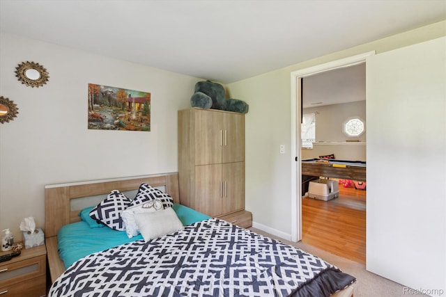 3439 N Mill Rd, Dryden, MI 48428 - bedroom featuring carpet and baseboards