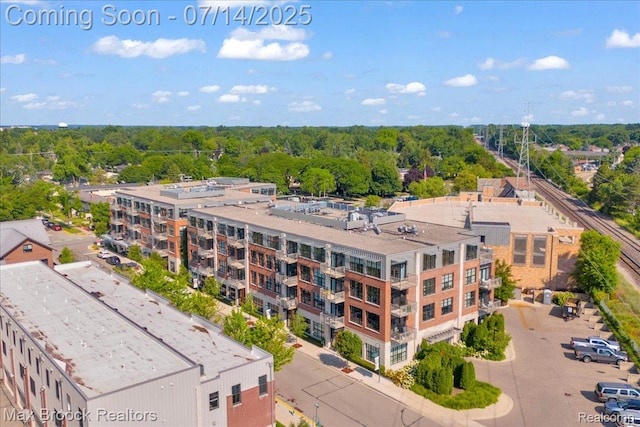 2051 Villa Rd Unit 302, Birmingham, MI 48009 - drone / aerial view of apartment complex