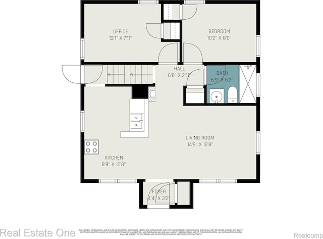 35451 John St, Wayne, MI 48184 - view of property floor plan