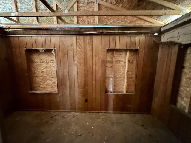 1820 Elgin St, Kalamazoo, MI 49001 - basement featuring wooden walls