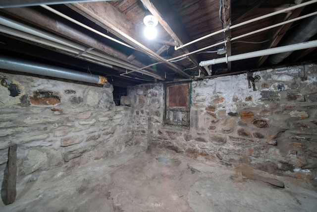 350 N Horton St, Jackson, MI 49202 - view of unfinished below grade area