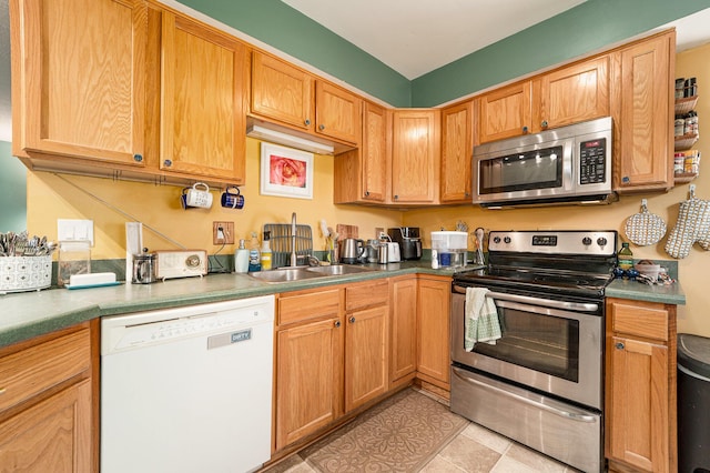 471 Dupont Ave, Ypsilanti, MI 48197 - kitchen featuring stainless steel appliances and a sink
