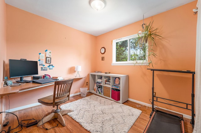 471 Dupont Ave, Ypsilanti, MI 48197 - home office featuring wood finished floors