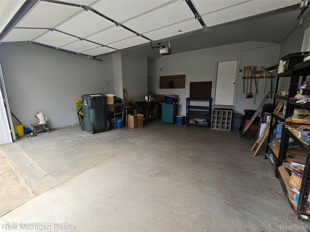 23306 Greencrest St, Saint Clair Shores, MI 48080 - garage with a garage door opener