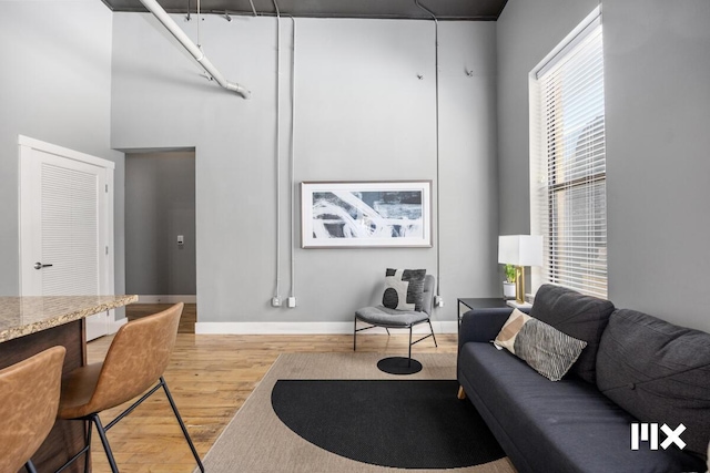 139 Pearl St NW, Grand Rapids, MI 49503 - living area with light wood finished floors and baseboards